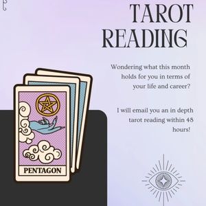 1 Tarot Card Reading 🔮 ( 1 Tarot Card Pull)